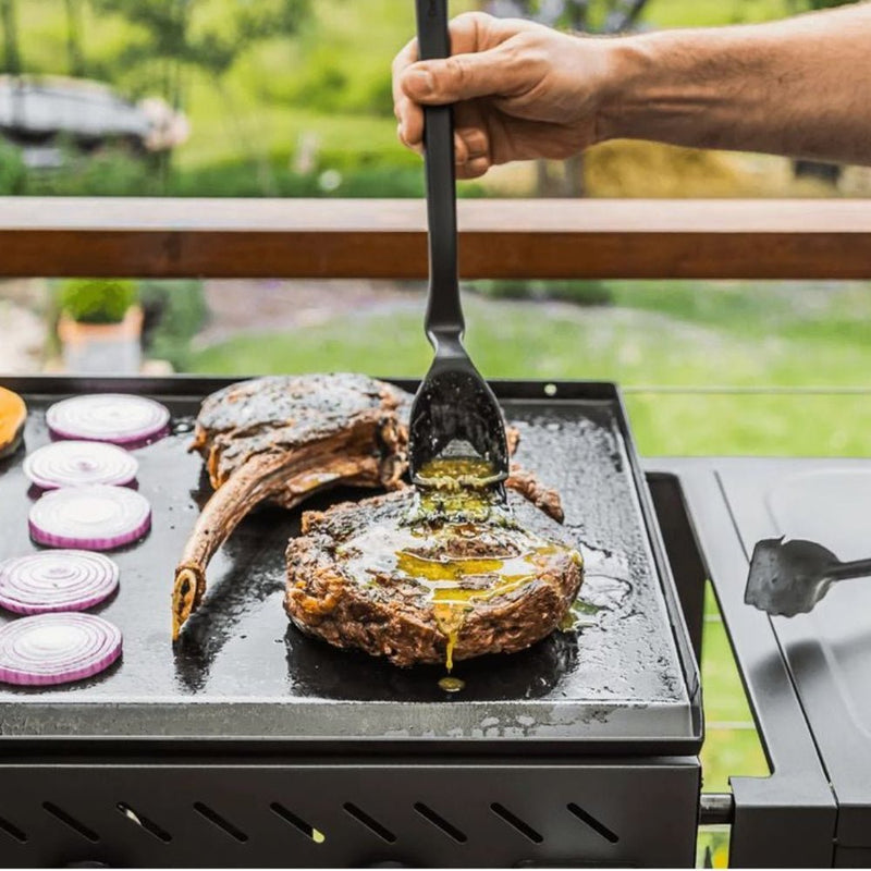 Dreamfarm Set of 3 BBQ Grill Tools - Silver & Black - Lighting.co.za