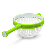 Dreamfarm Spina Straining Colander - Green & White - Lighting.co.za