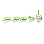 Dreamfarm Spina Straining Colander - Green & White - Lighting.co.za
