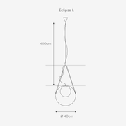 Eclipse Leather Brass and Opal Glass Pendant Light 2 Sizes - Lighting.co.za