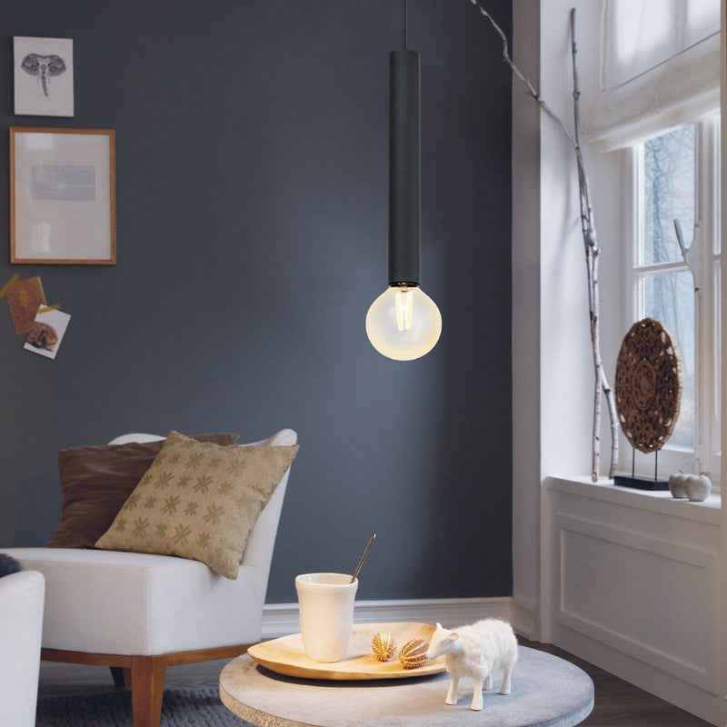 Cortenova Black 1 or 4 Light Pendant Light - Lighting.co.za