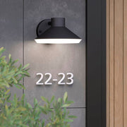 Ninnarella Black Outdoor Wall Light - Lighting.co.za