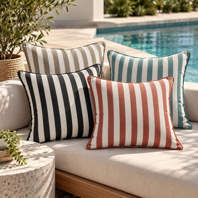Escape To The Beach Outdoor Scatter Cushion Cover 60x60cm