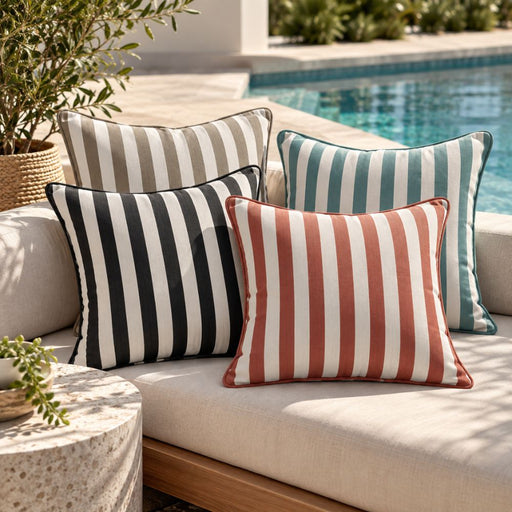 Escape To The Beach Outdoor Scatter Cushion Cover 60x60cm - Scatter Cushion Cover - Lighting.co.za