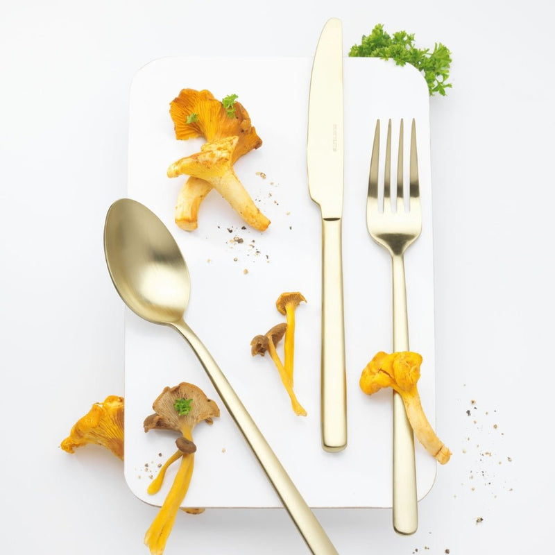 Eternum Nardo Champagne 16pc Cutlery Set - Lighting.co.za