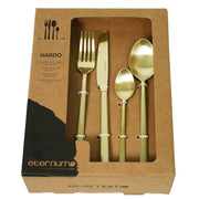Eternum Nardo Champagne 16pc Cutlery Set - Lighting.co.za