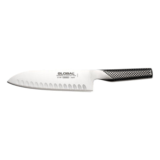 Global G-80 Santoku Knife Fluted 18cm - Lighting.co.za