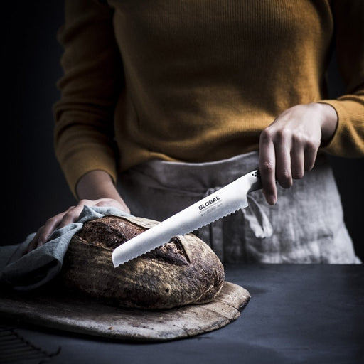 Global G-9 Bread Knife 22cm - Lighting.co.za