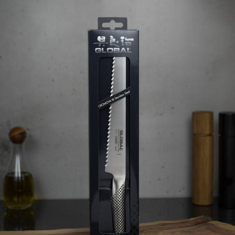 Global G-9 Bread Knife 22cm - Lighting.co.za