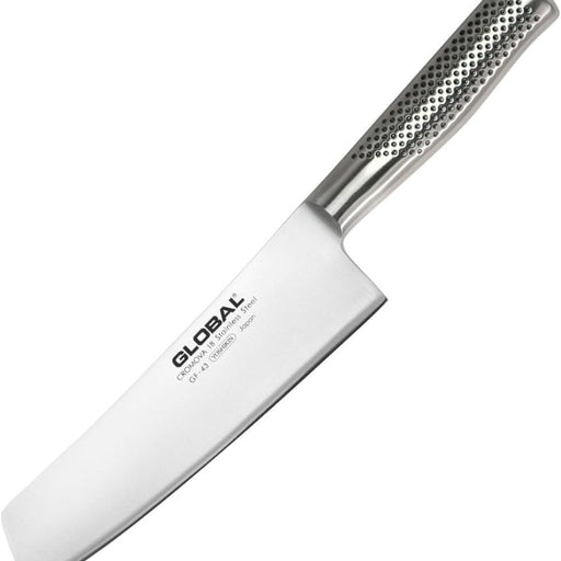 Global GF-43 Vegetable Chopper / Nakiri Knife 20cm - Lighting.co.za