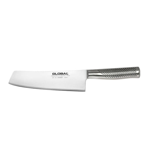 Global GF-43 Vegetable Chopper / Nakiri Knife 20cm - Lighting.co.za