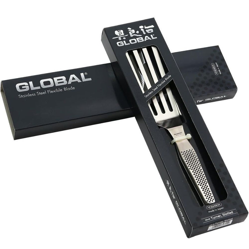 Global GS-26 Slotted Spatula Flexible Turner - Lighting.co.za