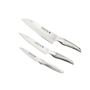 Global SAI 3-Piece Kitchen Knife Set - Lighting.co.za