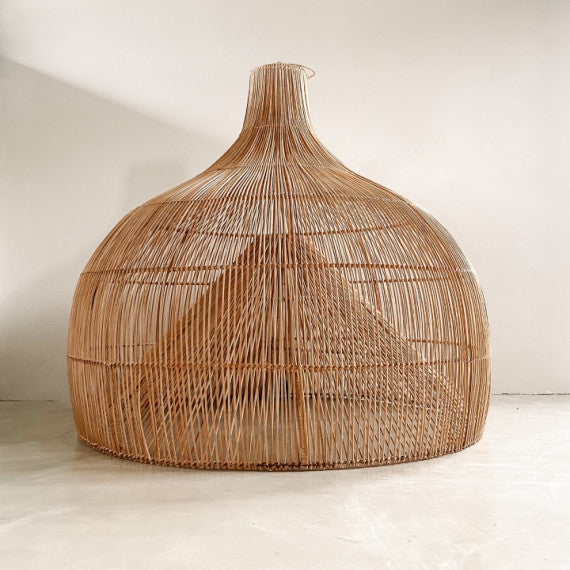 Goa Natural Rattan Pendant Light 4 Sizes - Lighting.co.za