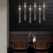 Ice Tall Clear Glass Pendant Light - Lighting.co.za