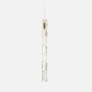 Ice Tall Clear Glass Pendant Light - Lighting.co.za