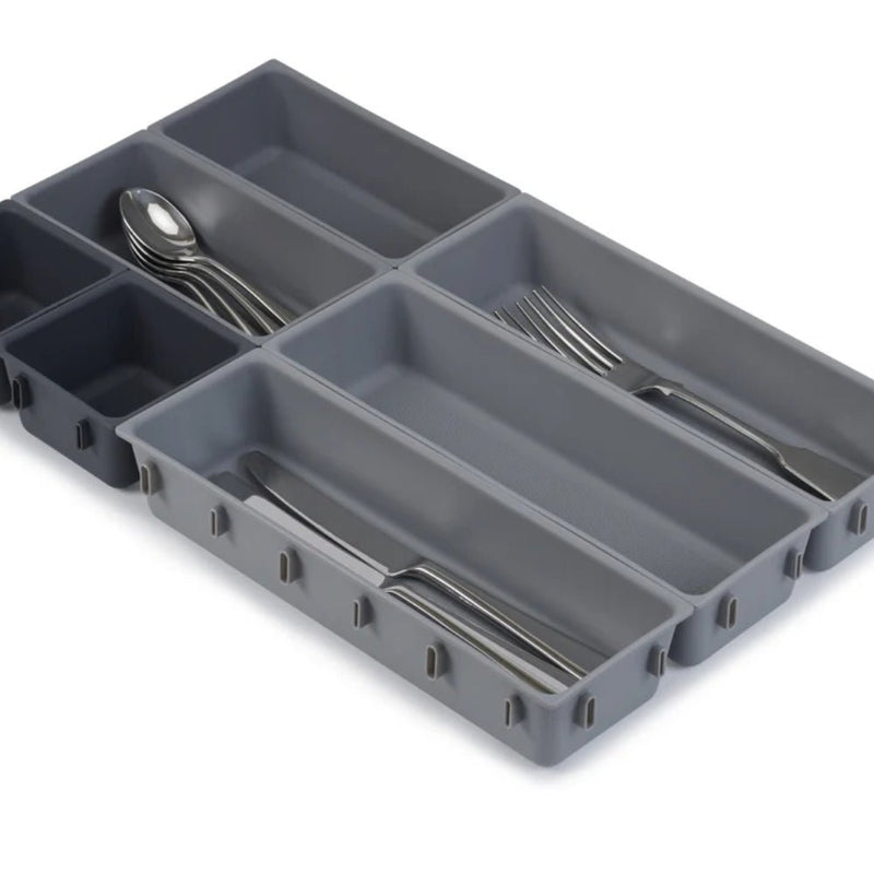Joseph Joseph Blox™ 7-piece Drawer Organiser Set - Grey - Lighting.co.za