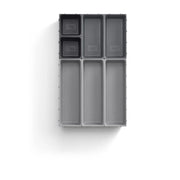 Joseph Joseph Blox™ 7-piece Drawer Organiser Set - Grey - Lighting.co.za