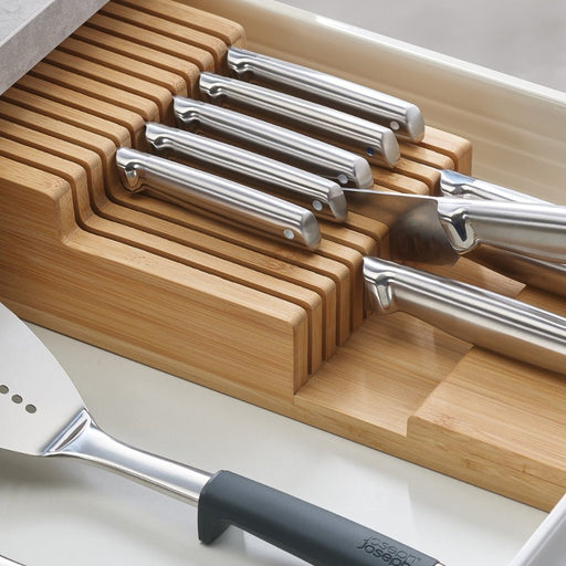 Joseph Joseph DrawerStore™ Bamboo 2-Tier Knife Organiser Large - Lighting.co.za