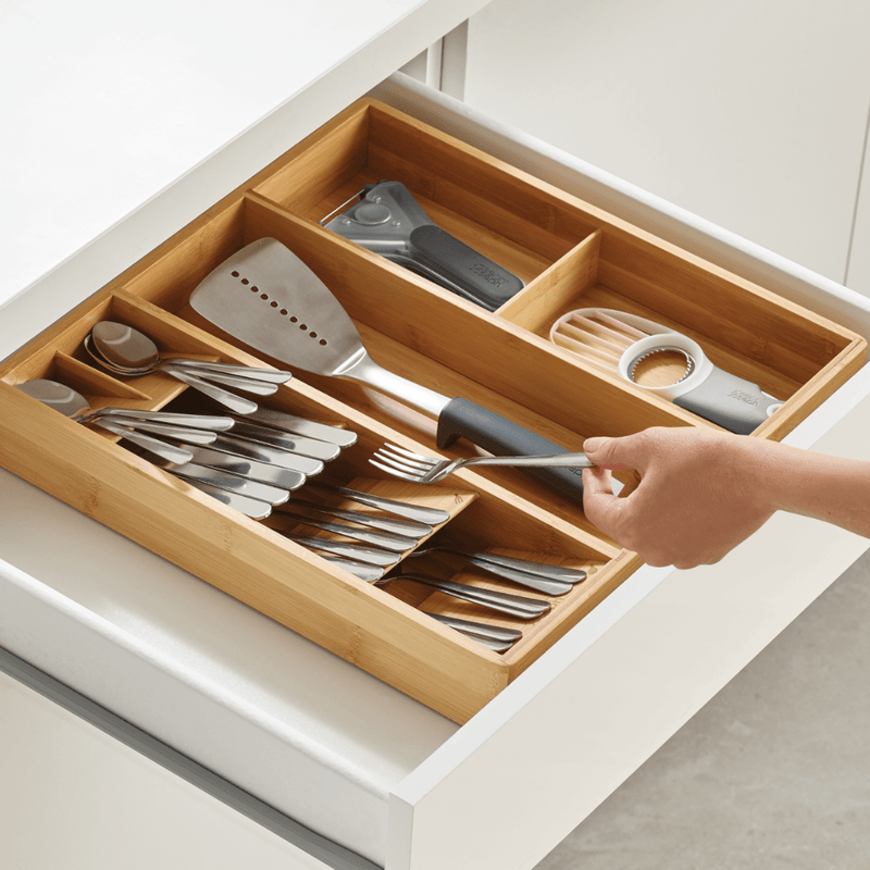Joseph Joseph DrawerStore™ Bamboo Cutlery, Utensil & Gadget Organiser - Lighting.co.za
