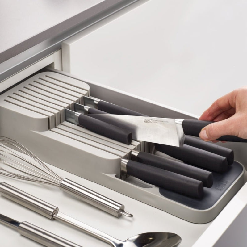 Joseph Joseph DrawerStore™ Knife Organiser - Grey - Lighting.co.za