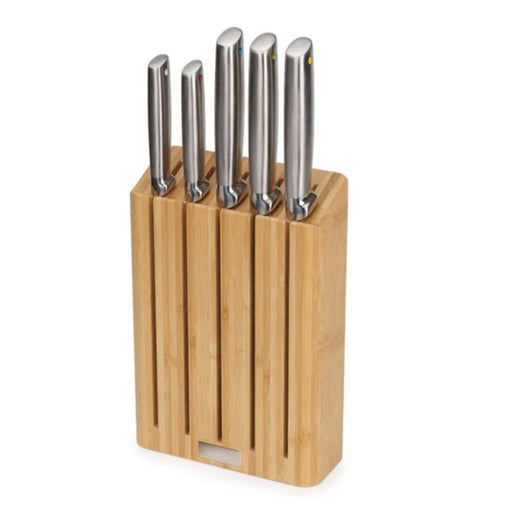 Joseph Joseph  Elevate™ Steel Knives Bamboo 5-Piece Set - Lighting.co.za