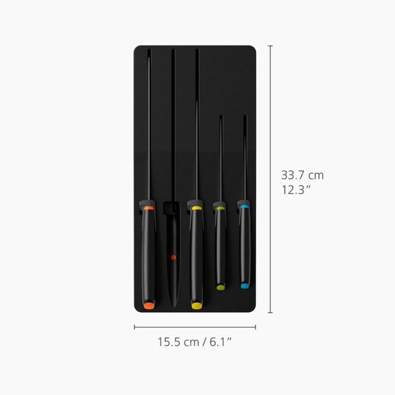 Joseph Joseph Elevate™ Store 5-Piece Knife Set with In-Drawer Storage Tray - Lighting.co.za