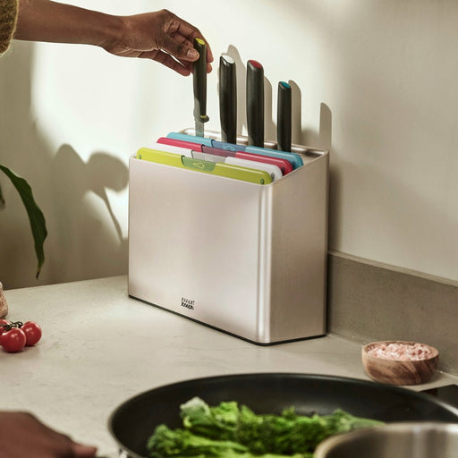 Joseph Joseph Folio™ Icon Plus Multicolour 8pcs Knife & Chopping Board Set - Lighting.co.za