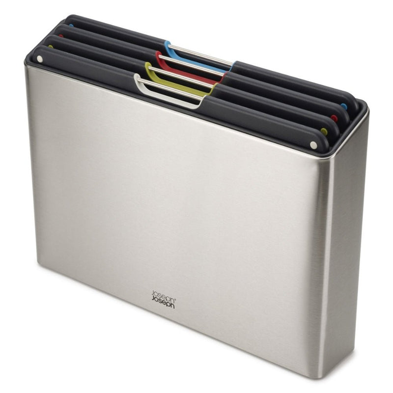 Joseph Joseph Folio™ Steel 4pcs Stainless Steel Chopping Board Set - Lighting.co.za