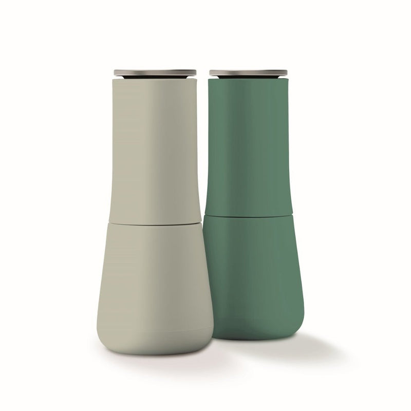 Joseph Joseph Milltop™ Salt & Pepper Mills - Sage (Editions) - Lighting.co.za