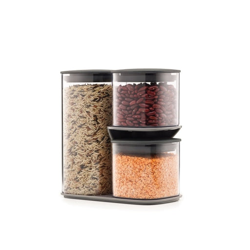 Joseph Joseph Podium™ 3-piece Storage Container Set - Grey - Lighting.co.za