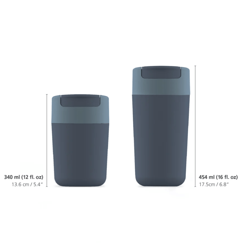 Joseph Joseph Sipp™ Travel Mug with Hygienic Lid Large 454ml - Blue - Lighting.co.za