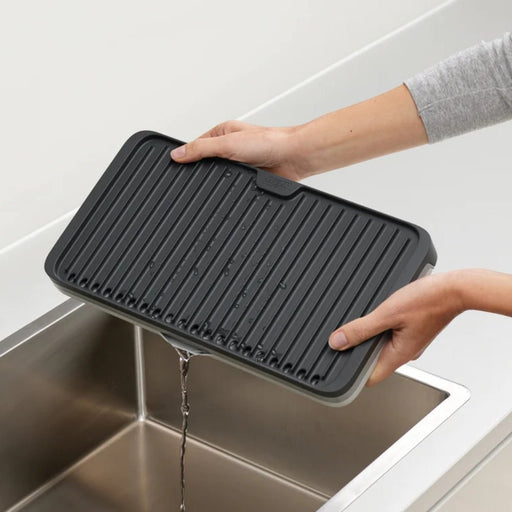 Joseph Joseph  Tier™ Expandable Draining Board - Grey - Lighting.co.za