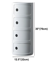 Kiki 4 Drawer Side Table or Storage Unit - Lighting.co.za