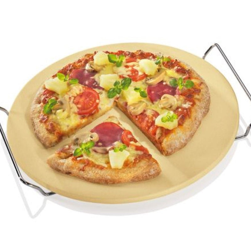 Kuchenprofi Pizza Stone with Rack 30cm - Lighting.co.za