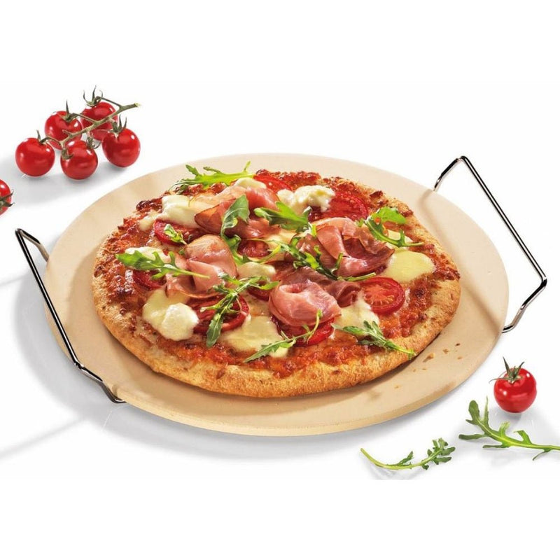 Kuchenprofi Pizza Stone with Rack 30cm - Lighting.co.za