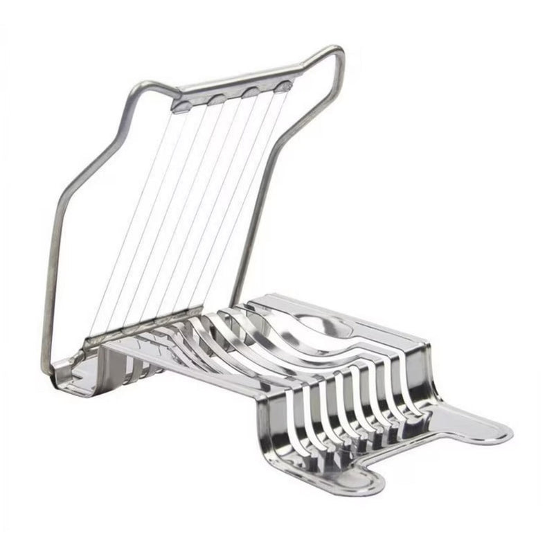 uchenprofi Stainless Steel Egg Slicer — Cuts Eggs, Mozzarella, Mushrooms & More - Lighting.co.za