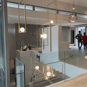 Labyrinth Black or Brass Look Pendant Light 3 Options - Lighting.co.za