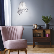 Lava Clear Glass Pendant Light - Lighting.co.za