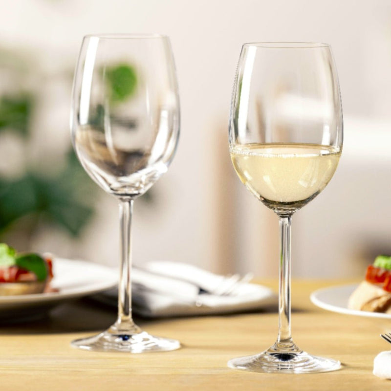 Leonardo Daily White Wine Glass 370ml Set of 6 - Lighting.co.za