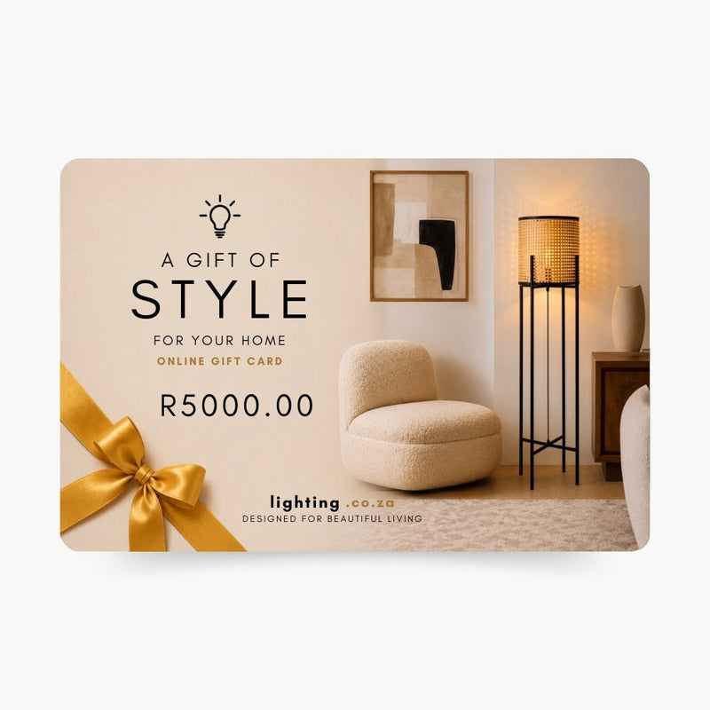 Lighting.co.za Gift Voucher - Gift Cards - Lighting.co.za