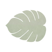 LIND DNA Monstera Leaf Nupo Leather Table Mat Large - 3 Colours - Lighting.co.za