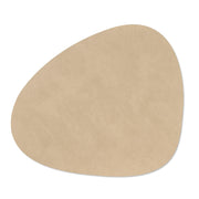 LIND DNA Nupo Leather Table Mat Curved Large - 11 Colours - Lighting.co.za