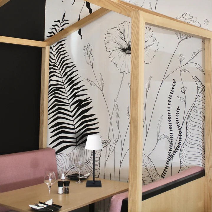 Lolly 2 Watt LED Portable Black | Gold | White Rechargeable Table Lamp - Lighting.co.za