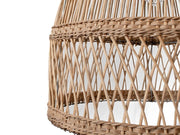 Shiru Organic Shaped Natural Rattan Pendant Light 2 Sizes - Lighting.co.za