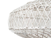 Everly Black or White Rattan Pendant Light - Lighting.co.za