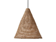 Deroga Organic Cone Rattan Pendant Light - Lighting.co.za