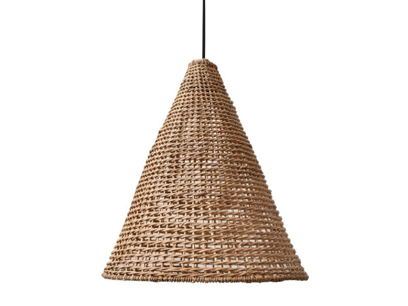 Deroga Organic Cone Rattan Pendant Light - Lighting.co.za