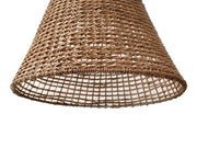 Deroga Organic Cone Rattan Pendant Light - Lighting.co.za