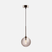 Midnight Smokey Glass Pendant Light - Lighting.co.za